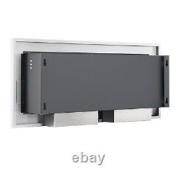 120/140cm Bio Ethanol Fireplace Biofire Fire Wall Mounted/Insert Wall Fireplace