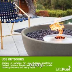 (12 Litre) Premium Bioethanol Fuel Liquid Fuel for Fires Pits Fireplace High