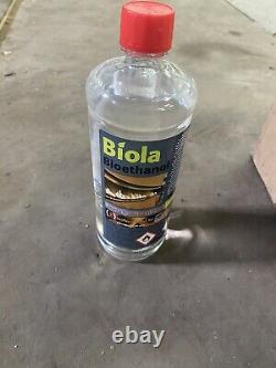 12 x 1 Litre Bottles Bio Ethanol Fuel Fireplaces Clean Burning Biola Liquid