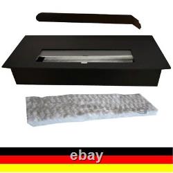 1,3 liter ethanol adjustable burner with ceramic wool color Black for Fireplaces