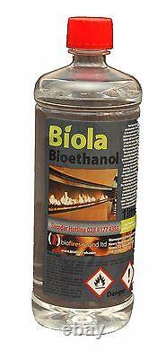 24 x 1L Premium High Quality Bio Ethanol Biola Premium Fuel Fast Free Delivery
