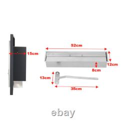 3045 Wall/ Insert Fire Flame Bio Ethanol Stainless Steel Glass Fire Fireplace