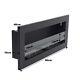 35 50 Bio Ethanol Insert/wall Mounted Fireplaces Biofire Fire Burner With Glass
