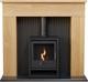 45 Oak Bio Ethanol Stove Fireplace Eco Friendly, Freestanding Heater