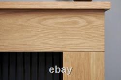 45 Oak Bio Ethanol Stove Fireplace Eco Friendly, Freestanding Heater