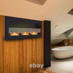 50inch Bio Ethanol Insert/Wall Mounted Fireplaces Biofire Burner Toughened Glass