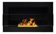 65cm Ethanol Fireplace Black With Protective Screen Bio-ethanol Wall New
