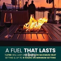6L Bioethanol Fuel for Fireplaces and Fire Pits Clean Burning Safety Solution