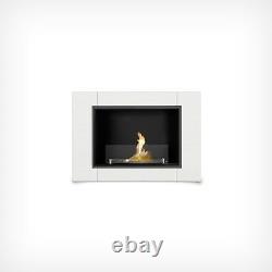 78 CM Luxury Gel Fireplace White Wall Fireplace Bio Ethanol