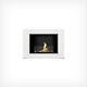 78 Cm Luxury Gel Fireplace White Wall Fireplace Bio Ethanol
