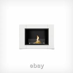 78 CM Luxury Gel Fireplace White Wall Fireplace Bio Ethanol