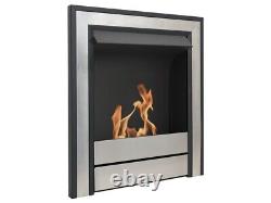 Acantha Argo Bio Ethanol Fire in Brushed Steel