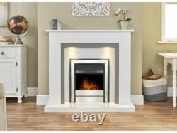 Acantha Argo Bio Ethanol Fire in Brushed Steel