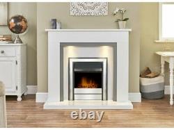 Acantha Argo Bio Ethanol Fire in Brushed Steel