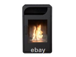 Adam Bellini Bio Ethanol Stove in Black