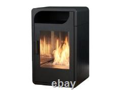 Adam Bellini Bio Ethanol Stove in Black