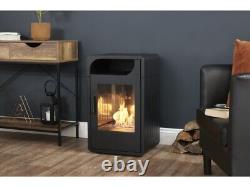 Adam Bellini Bio Ethanol Stove in Black