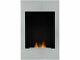 Alexis Wall Mounted Bio Ethanol Fire In Stainless Steel 20 Inch Rrp £399