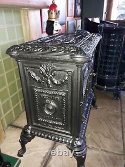 Antique Le Grand stove, bioethanol conversion