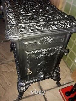 Antique Le Grand stove, bioethanol conversion