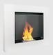 Asne Portal Bio-fireplace White Matt