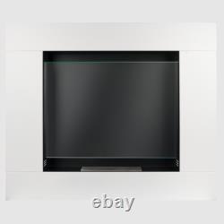 Asne portal bio-fireplace white matt