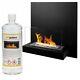 Bioethanol Fireplace 450x470 Black Board Design Eco Tampered Glass