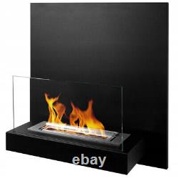 BIOETHANOL FIREPLACE 450x470 BLACK BOARD DESIGN ECO TAMPERED GLASS