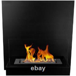 BIOETHANOL FIREPLACE 450x470 BLACK BOARD DESIGN ECO TAMPERED GLASS