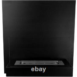 BIOETHANOL FIREPLACE 450x470 BLACK BOARD DESIGN ECO TEMPERED GLASS