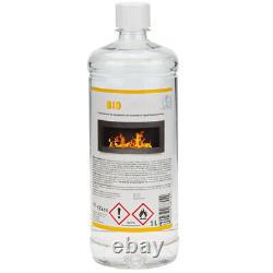 BIOETHANOL FIREPLACE 450x470 BLACK-WHITE BOARD DESIGN ECO TAMPERED GLASS