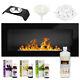 Bioethanol Fireplace 900x400 Black Gloss Design Eco + Accessories