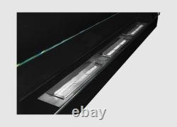 BIOFIREPLACE 1200X400 black Structural with glass