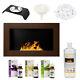 Bio Ethanol Fireplace 650x400 Wall Mounted Design Eco Fire Burner + Accessories