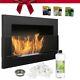 Bio Ethanol Fireplace 650x400 Wall Mounted Design Eco / Glass + Accessories
