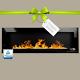 Bio Ethanol Fireplace Emotion Black Gloss Extra Large Wall Burner 1200x400 Tuv