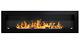 Bio Ethanol Fireplace Excellence 140cm Long With Glass Colours+free