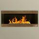 Bio Ethanol Fireplace Linear Euphoria Eco Fire Burner 90x40cm Colours Free