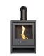 Bio Ethanol Fuel Stove Charcoal Black Stove Solo 1 With Pipe No Chimney Needed