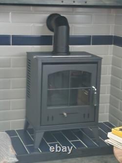 BIO ETHANOL FUEL STOVE CHARCOAL BLACK STOVE SOLO 2 No chimney needed