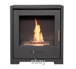 BIO ETHANOL FUEL STOVE CHARCOAL BLACK STOVE SOLO 3 and No chimney needed