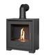 Bio Ethanol Fuel Stove Charcoal Black Stove Solo 3 With Pipe No Chimney Needed
