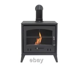 BIO ETHANOL FUEL STOVE CHARCOAL BLACK STOVE SOLO 4 and No chimney needed
