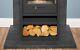 Bio Ethanol Stove Black Stove 1 With Pipe Back Panel Hearth No Chimney Needed