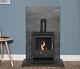 Bio Ethanol Stove Black Stove 1 With Pipe Back Panel Hearth No Chimney Needed
