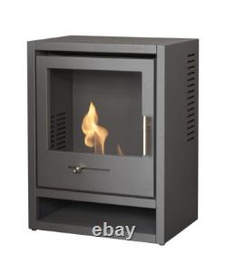 BIO ETHANOL STOVE CHARCOAL BLACK STOVE 1 BIO FUEL No chimney needed