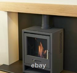 BIO ETHANOL STOVE CHARCOAL BLACK STOVE 1 BIO FUEL No chimney needed