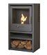 Bio Ethanol Stove Charcoal Black Stove 1 Log Store No Chimney Needed