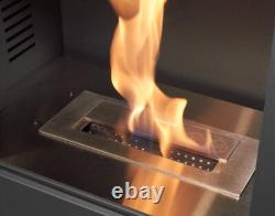 BIO ETHANOL STOVE CHARCOAL BLACK STOVE 1 PIPE No chimney needed