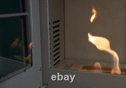 BIO ETHANOL STOVE CHARCOAL BLACK STOVE 1 PIPE No chimney needed